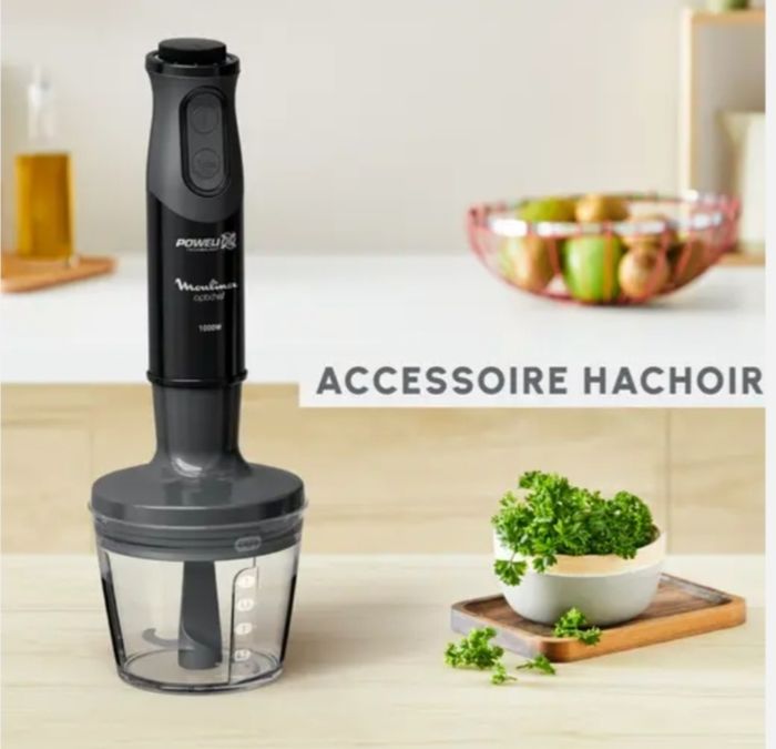 Mixeur plongeant moulinex neuf 3en1 1000w avec turbo et option anti-eclaboussures

1000w 10vitesses avec turbo et option anti-eclaboussures - photo numéro 8