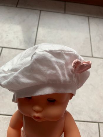 Chapeau béret fille 47cm