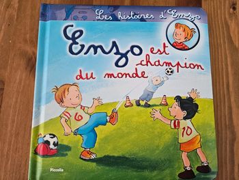 Livre Enzo est champion du monde