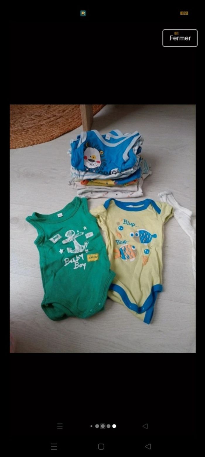 Lot pyjama body trois mois - photo numéro 10