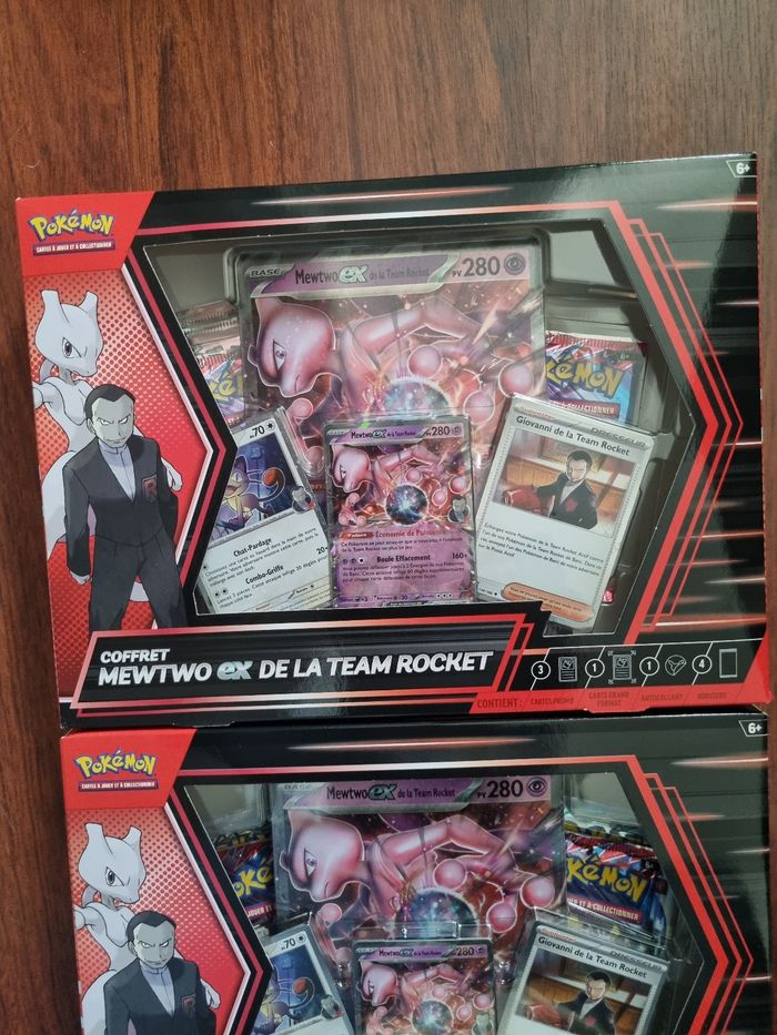 2 coffrets pokemon Mewtwo - photo numéro 2