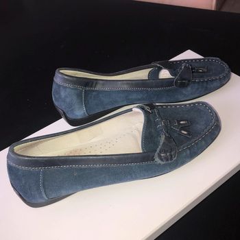 🌹Mocassins bleu🌹