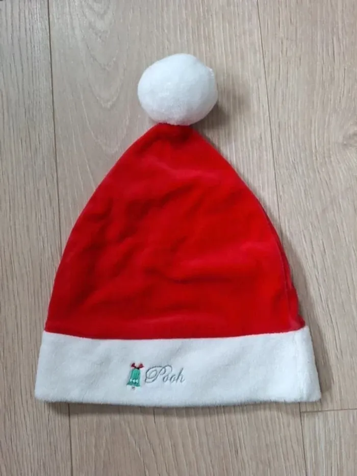 Bonnet de Noël bébé Pooh Disney neuf