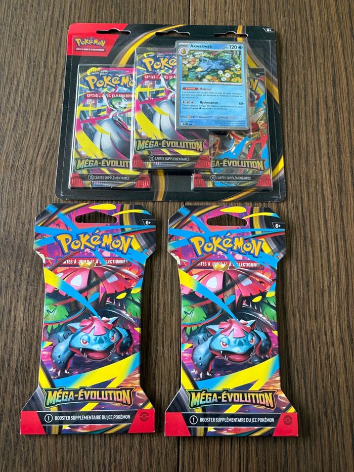 LOT TRIPACK + BLOSTER ME 01