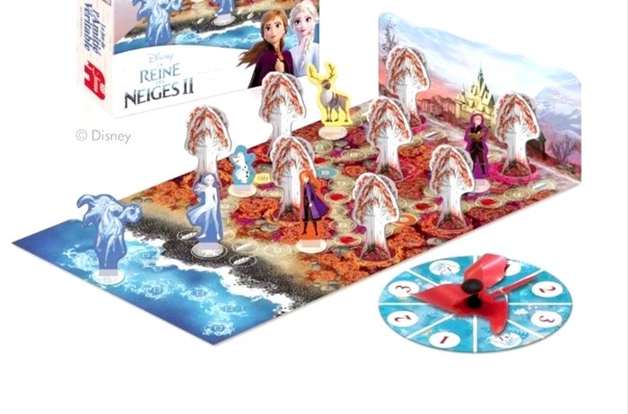 🟤 Jumbo Jeu de société Reine des neiges Neuf sous blister - photo numéro 2