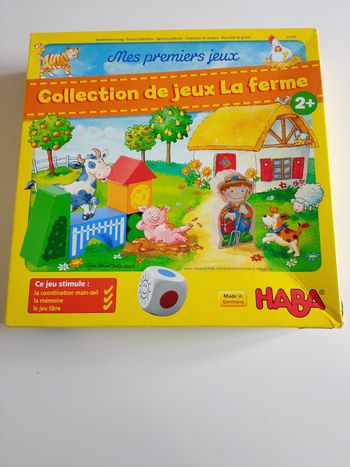 Collection de jeux la ferme haba complet