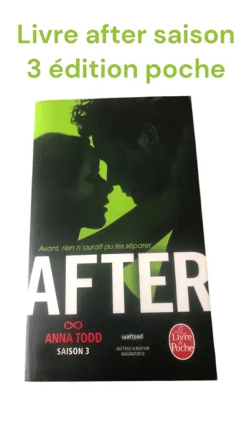 Livre after saison 3 edition poche 📕