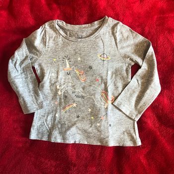 T-shirt manches longues licorne
