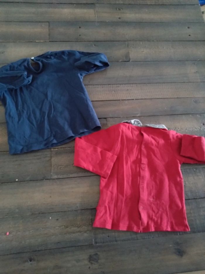 Deux t shirts manches courtes 18 mois - photo numéro 5
