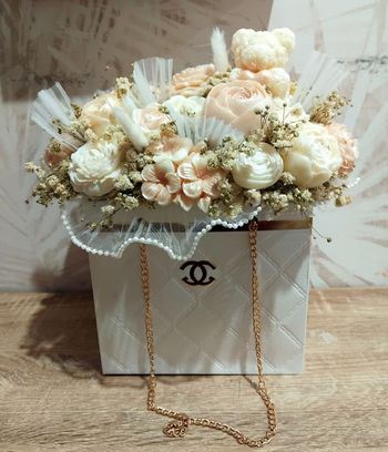 Bouquet en cire parfumée