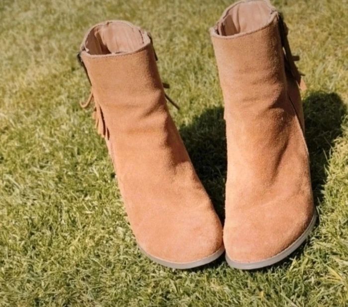 Bottines camel - photo numéro 2