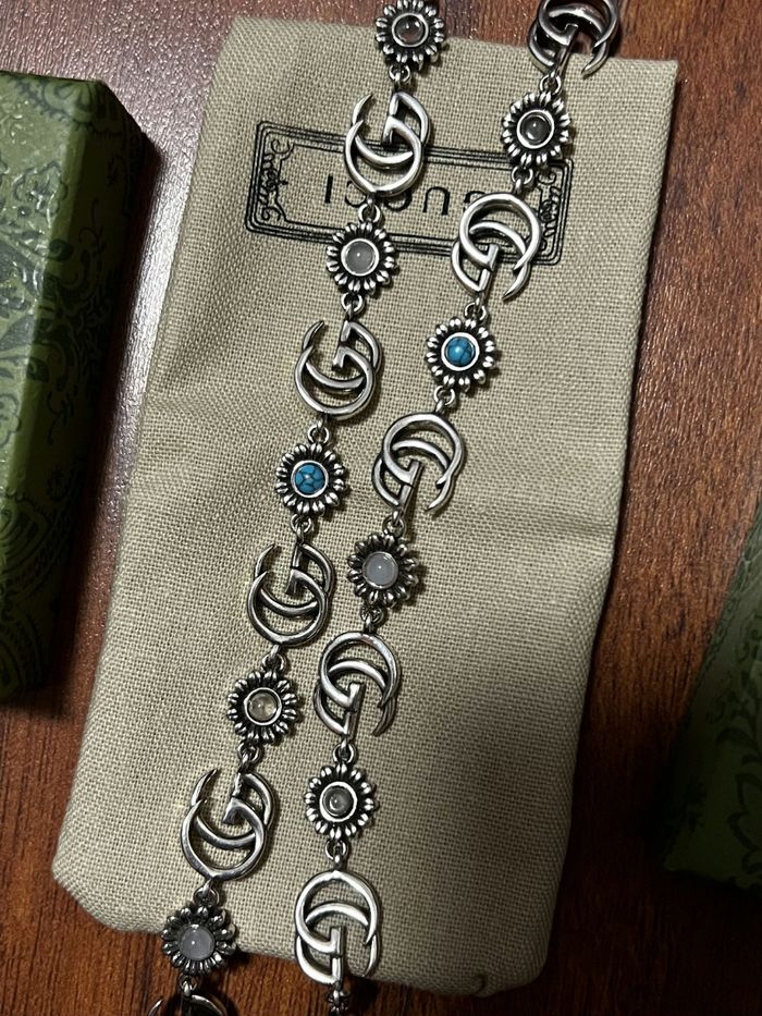 Collier miniature Gucci en argent sterling 🌸