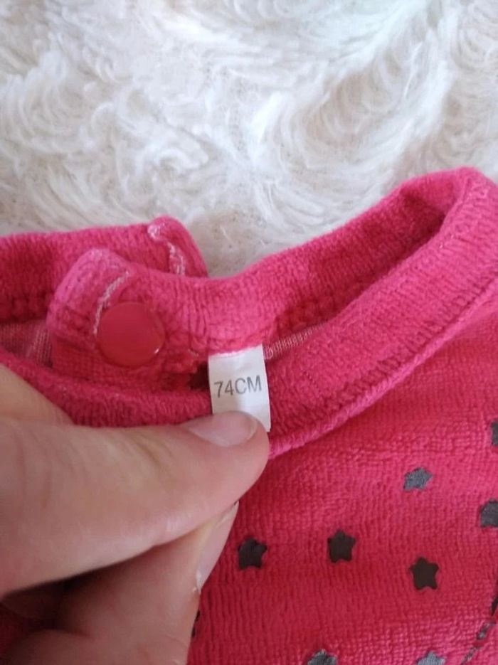 Pyjama grenouillère velours Garçon 9 mois Shérif - photo numéro 9