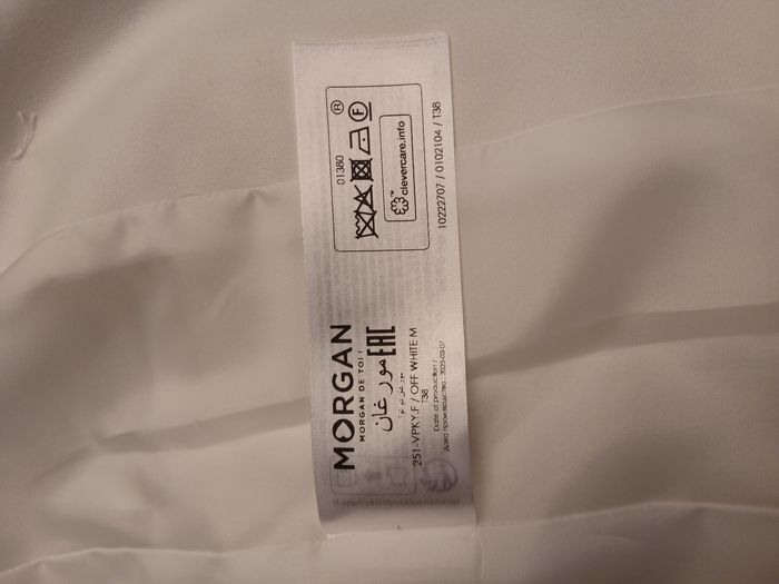 Blazer Morgan blanc Taille 38 - photo numéro 9