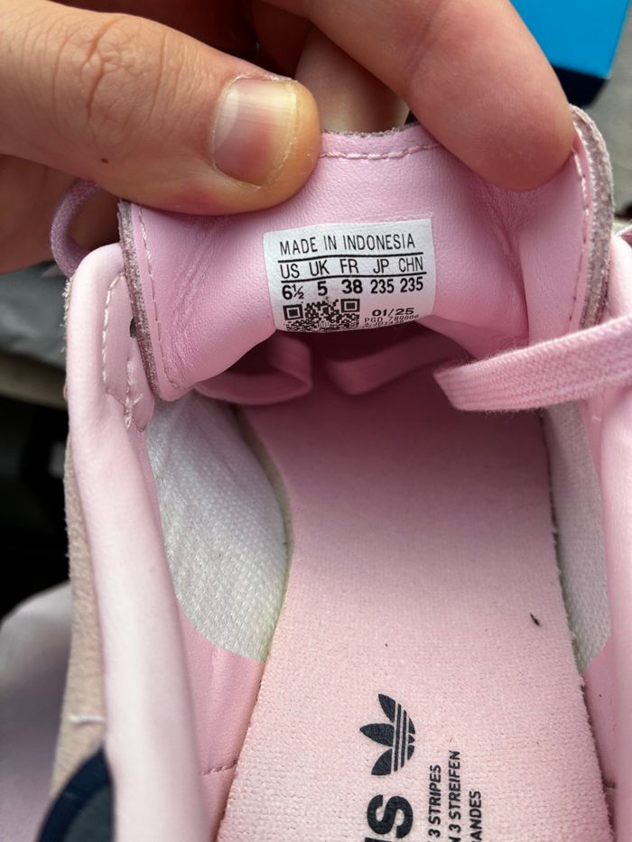 Adidas Samba Clear Pink/Night Indigo/Gum - Taille 38 - Neuves - photo numéro 5