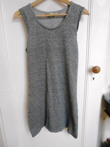 Robe Lola Espeleta grise à paillettes taille M