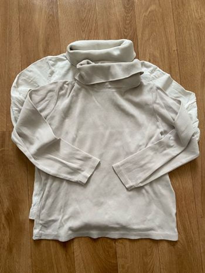 Lot de 2 sous pulls fille 5/6 ans