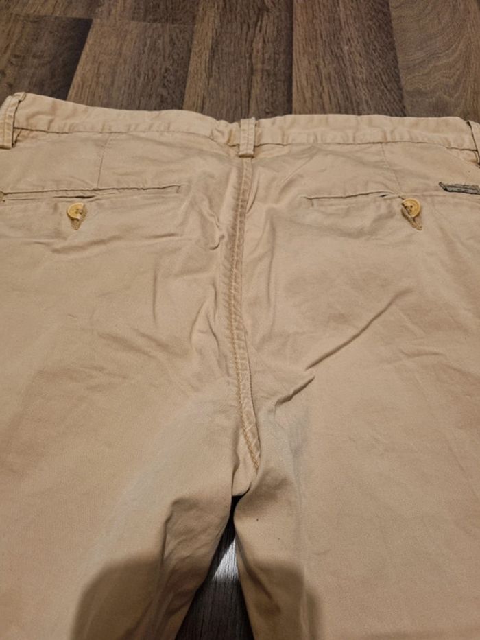 Pantalon femme chino stretch beige. Taille M / 29. Teddy Smith - photo numéro 3