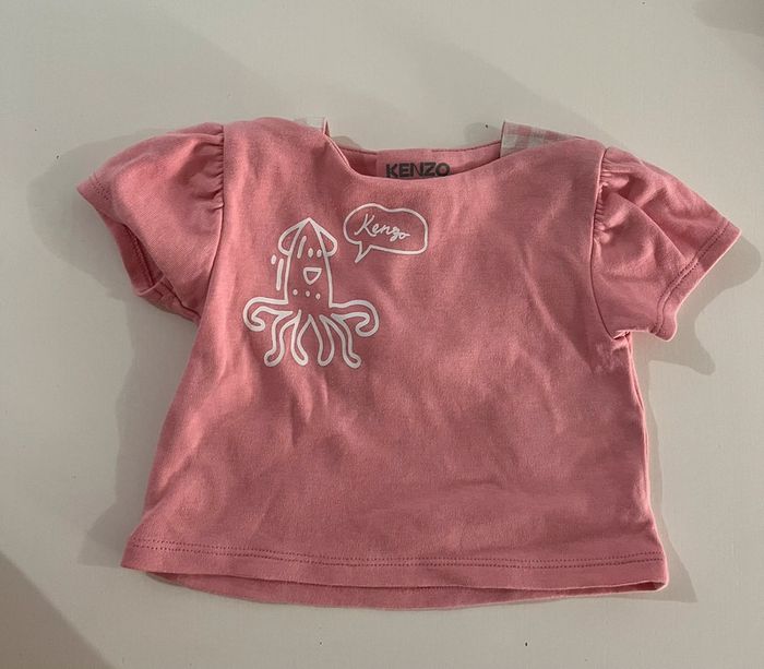 Ensemble short tshirt rose - 3 mois - Kenzo - photo numéro 2