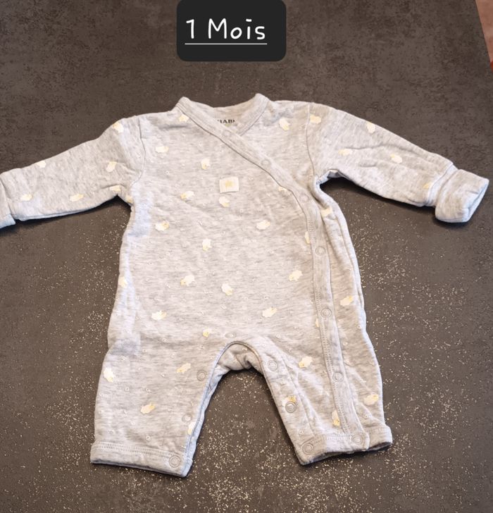 Combinaison molletonnée 1mois