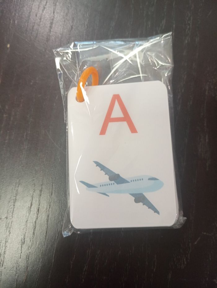 Cartes alphabet majuscules et dessins - photo numéro 2