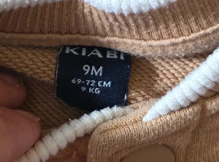 Veste teddy garcon taille 9 mois - photo numéro 3