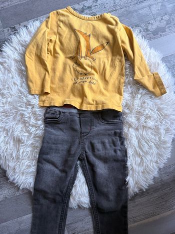 Ensemble teeshirt et jean bébé garçon 24 mois