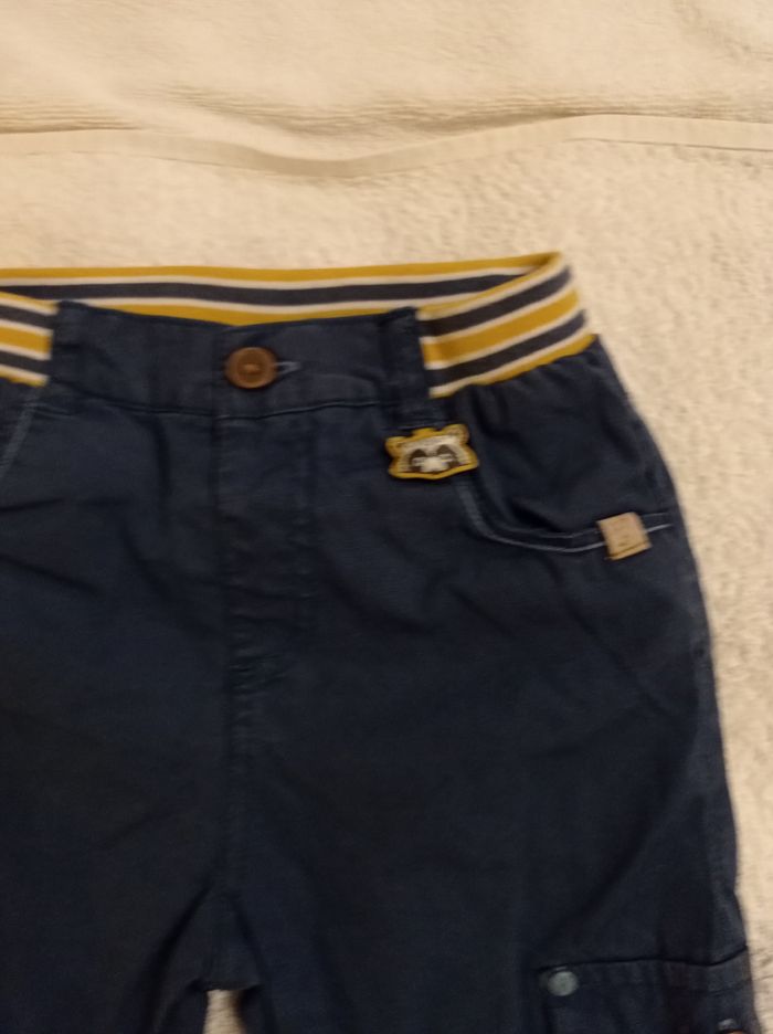 Pantalon pour garçon taille élastique marque sergent major taille 18 mois 80 cm - photo numéro 2