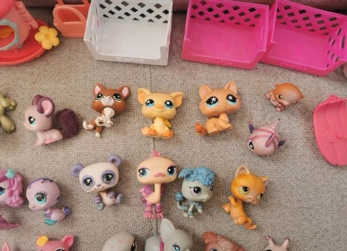 Lot de 31  figurines Hasbro Littlest pet shop Lps - photo numéro 3