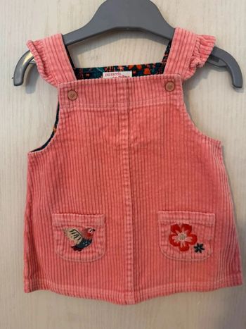 Robe velours / salopette fille