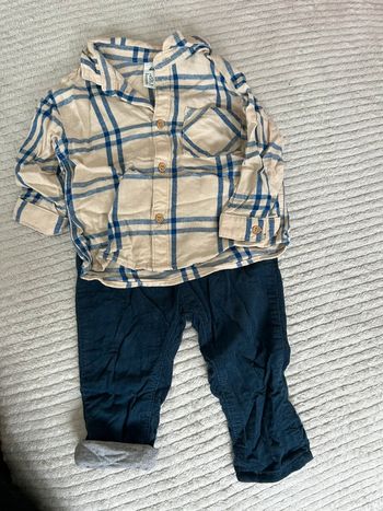 Tenue H&M chemise + pantalon