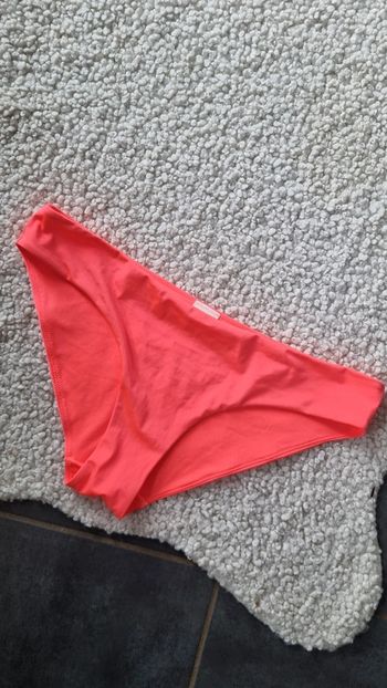 Bas de maillot neuf orange fluo 42