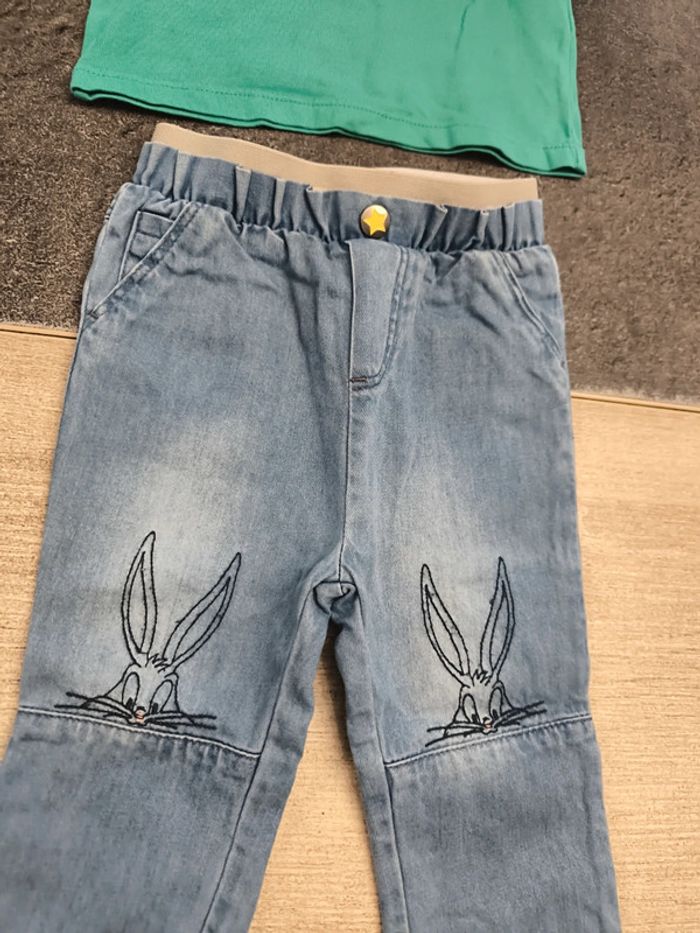 Ensemble été 2 pièces garçon 6 mois Looney Tunes Bugs Bunny - photo numéro 6