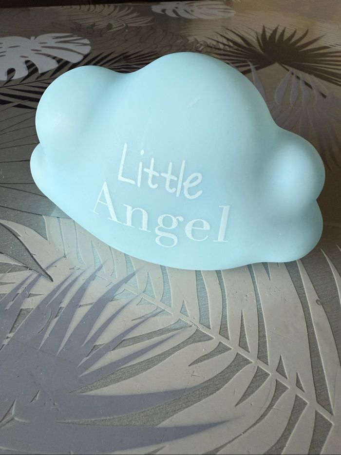 Veilleuse Nuage « Little Angel » bleu ciel - photo numéro 3