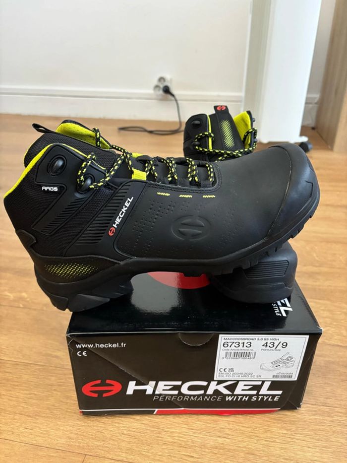 Chaussure de sécurité montante S3 MacCrossroad 3.0 High HECKEL 67313 taille 43 - photo numéro 12