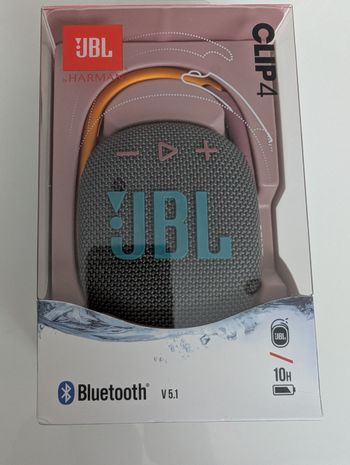 Enceinte portable JBL CLIP4 neuve