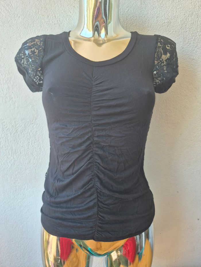 T-shirt uni smoke