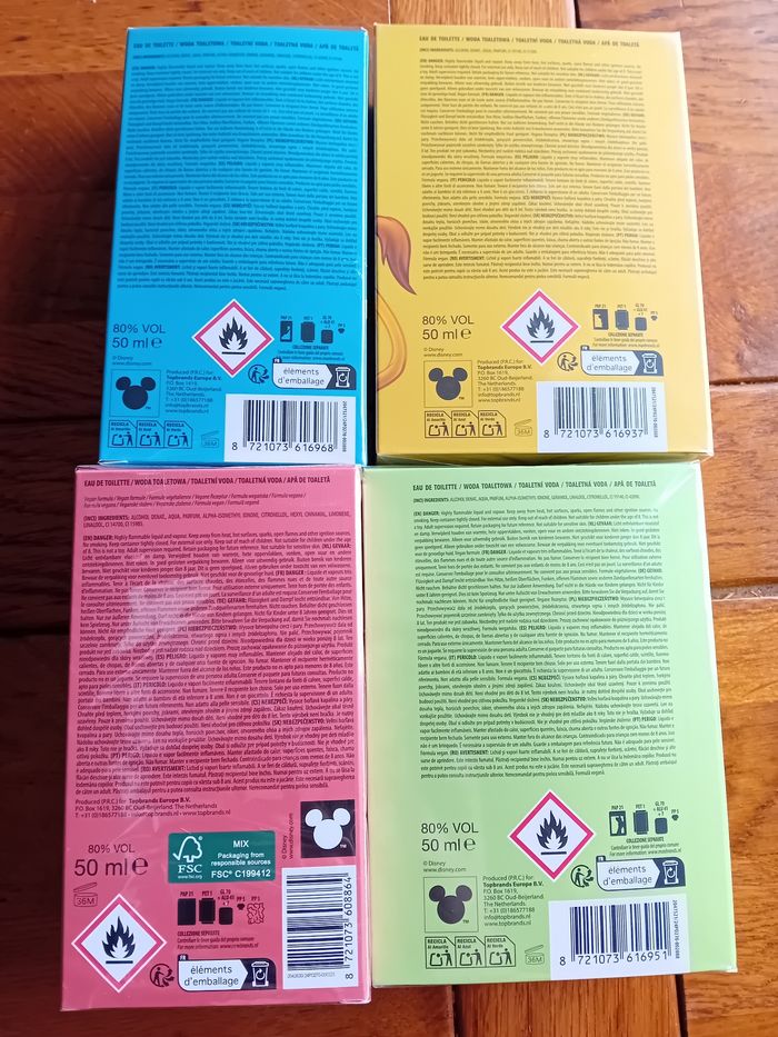 4 eaux de toilette Disney - photo numéro 2
