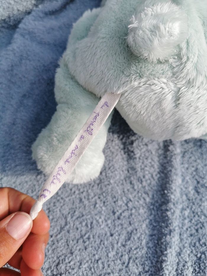 Doudou ours DPAM vert - photo numéro 4