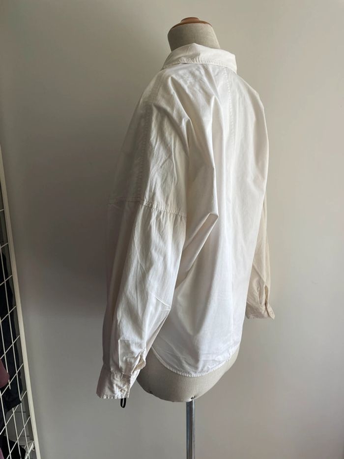 Chemise blanc cassé style vintage Emmanuelle - photo numéro 5