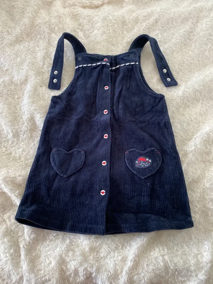 Robe velours Terre de Marins