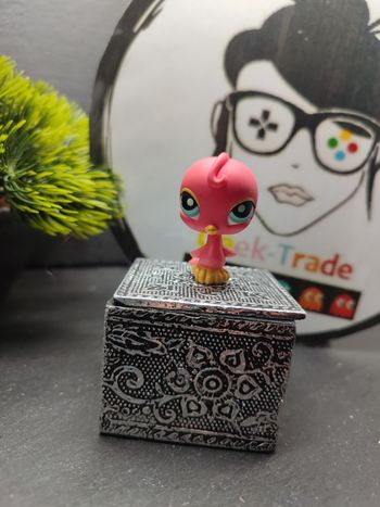 Lps01195 My Littlest Petshop Pet Shop LPS Oiseau Bird Moineau Parakeet 131