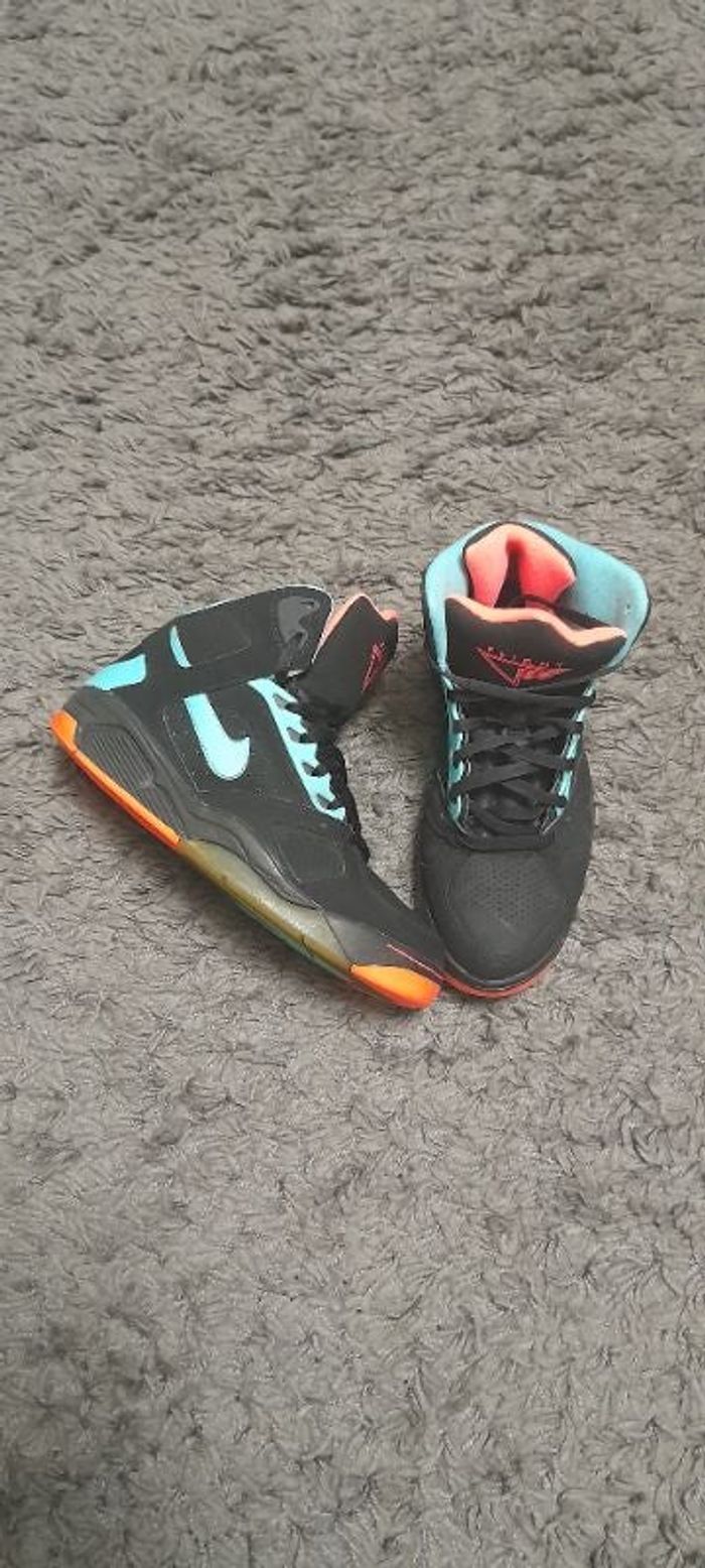 Basket Nike Air Flight Lite Hight Hyper Jade