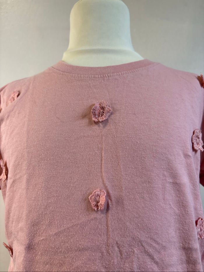 T-shirt fille taille 122 - photo numéro 2
