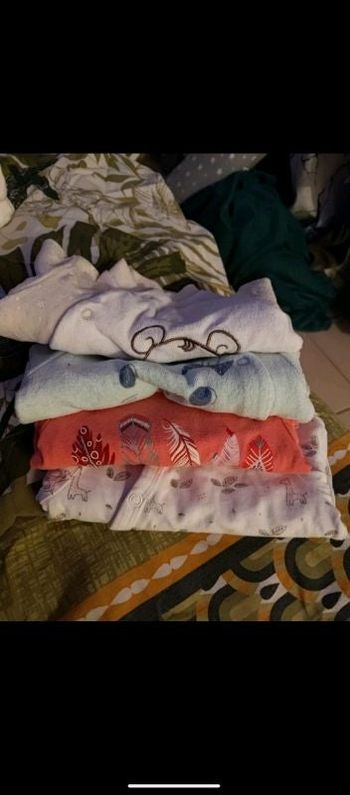 Lot de 4 pyjamas, 1 mois