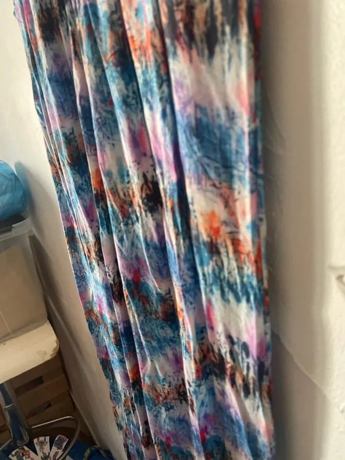 Pantalon, fluide, multicolore n°751 - photo numéro 2