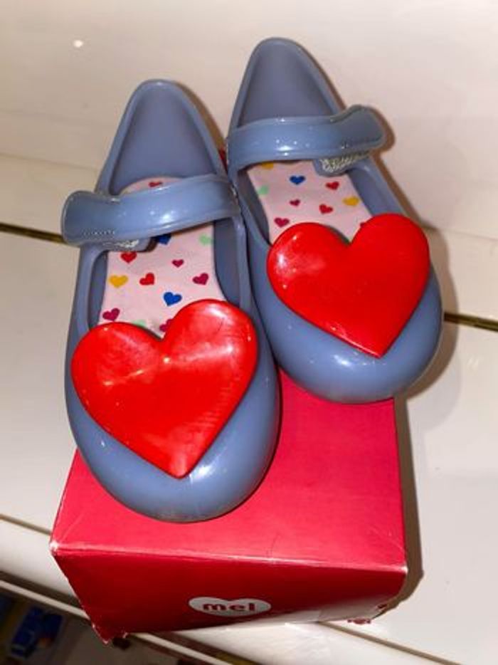 Ballerines Mélissa  24  Magnifiques et très originales  Vendues dans leur boite  Parfait état - photo numéro 8