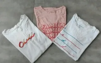 Lot de 3 tee-shirts (teddy Smith, Kiabi) fille taille XS bon état