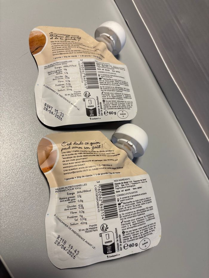 Gourdes alimentaires POPOTE - photo numéro 9