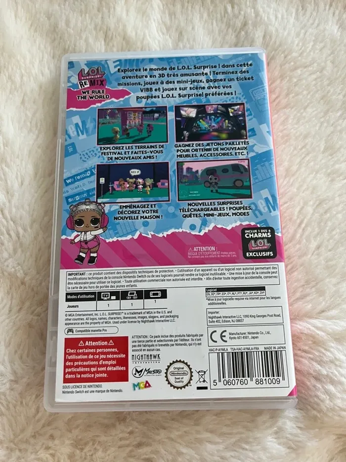 🎀 Nintendo Switch – L.O.L. Surprise! Remix Edition We Rule The World 🎮 - photo numéro 3